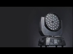 DMX512/Master-Slave/Sound/Auto Control Led Zoom Wash Head Moving 36X10W/15W RGBW 4in1