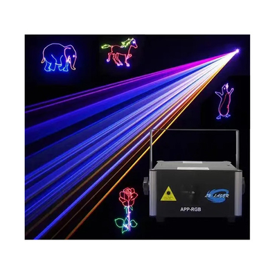 ATG 6W RGB روشنایی لیزر مرحله برای DMX512 کنترل از راه دور چراغ های LED Proje DJ KTV دیسکو
