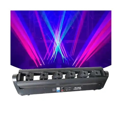 KTV 6 چشم ليزر صحنه نور کلوپ شبانه ديسکو LED شعاع حرکت نور سر Dj کریسمس