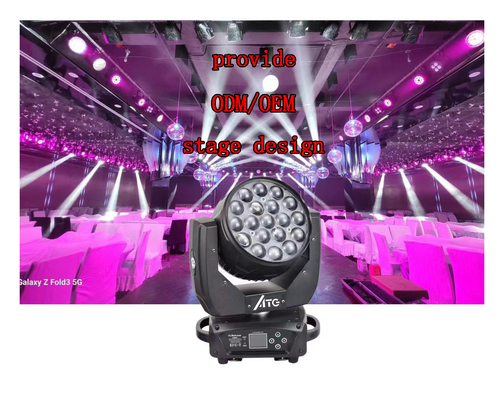 راه حل های روشنایی بار دیسکو پارتی LitePro DLX طرح 19X15W RGBW حرکت چراغ های جلو