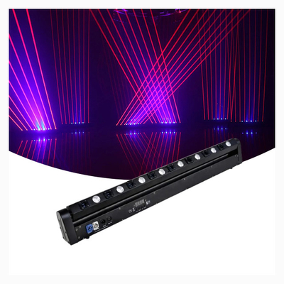 چراغ ليزر مرحله DJ حرکت کننده سر مهموني چراغ های پرتو LED