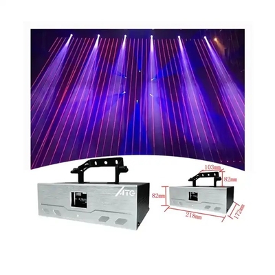 صحنه RGB انیمیشن دی جی دیسکو لیزر نور 3- ATG2W با مواد PVC