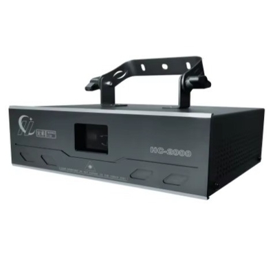 DMX 3d لوله عمودی لیزر نور دیوار برای صحنه دیسکو 2W مینی نسخه RGB ضد آب