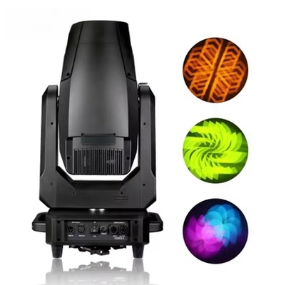 DMX512 چراغ های پرتو برای جشن عروسی KTV کنسرت گوبو 12 چرخ ثابت گوبو نور سفید
